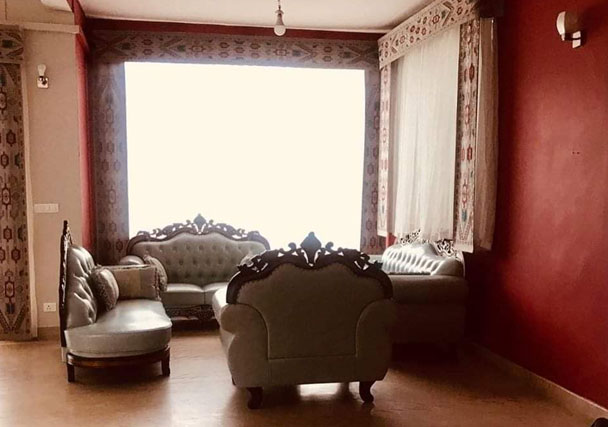 Living Room - Bungalow House On Sale in Golfutar Height